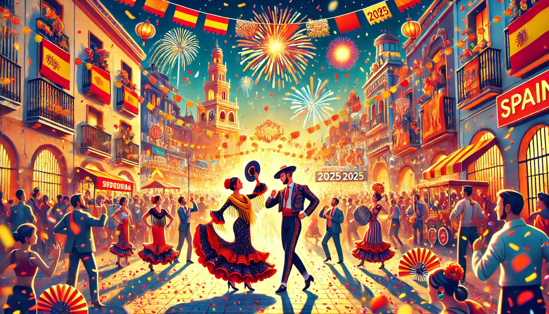 مهرجانات الثقافة في إسبانيا لإضاءة احتفالات رأس السنة 2025